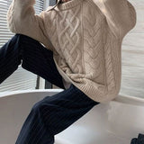 Mara | Oversized Cable Knit Sweater