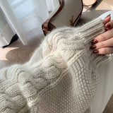 Mara | Oversized Cable Knit Sweater