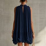 LUNA | Chiffon Balloon Skirt Mini Dress