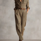 Carmen | elegant checkered jumpsuit