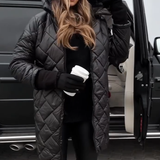 Martina | Elegant Padded Down Jacket with Hood