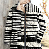 Prudence | Geometric Elegance Quilted Jacket