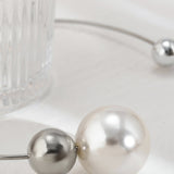 Metal Pearl Necklaces