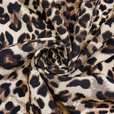 Adriana | Reversible Coat with Hood and Leopard Print