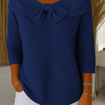 Tivella | Knot and Round Neck Jumper