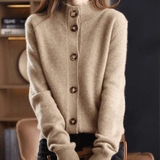 Josephine | Elegant Open-Collar Knit Cardigan for Women