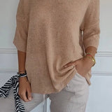 Kiara | Women's Oversized V-Neck Sweater Top