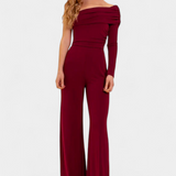 Noalla Elegant One-Shoulder Jumpsuit