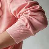 Coral Hooded Cardigan with Buttons