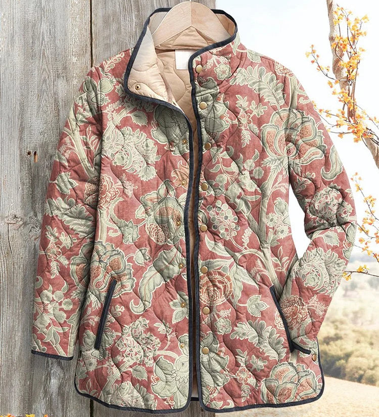 Margaret | Country Bloom Quilted Jacket