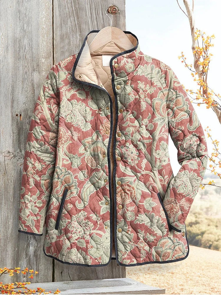 Margaret | Country Bloom Quilted Jacket