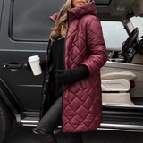 Martina | Elegant Padded Down Jacket with Hood
