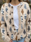 Charlotte | Cosy Cat Print Cardigan