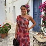VICTORIA | Draped Off-Shoulder Maxi Dress