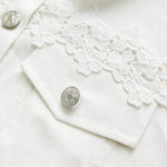 Silvia | Lace-Panel Jacket