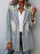 Diana | Vintage-Style Oversized Blazer with Raw Edges