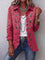 Ana | Vintage Paisley Print Jacket with Ruffles