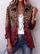 Elizabeth | Ruffled Blazer with Leopard Ombré Effect