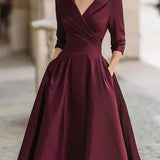 CLEMENTINE | Elegant Midi Dress