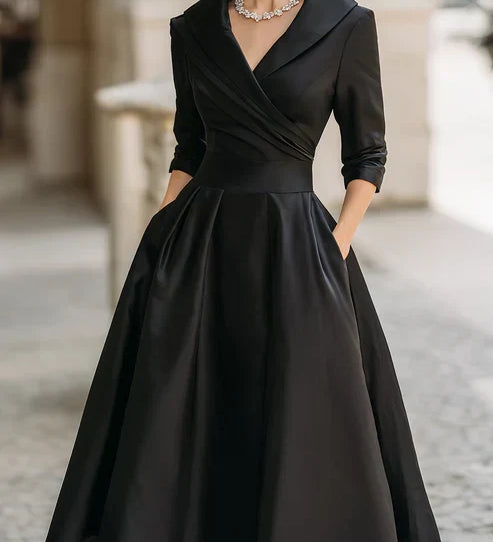 CLEMENTINE | Elegant Midi Dress