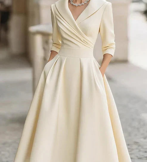 CLEMENTINE | Elegant Midi Dress