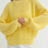Cindy | Women's Textured Crewneck Sweater