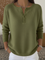 Blanche | Casual Button-Up Jumper